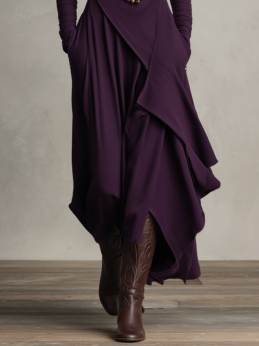 LUNORI | NATALIA KNIT LONG DRESS