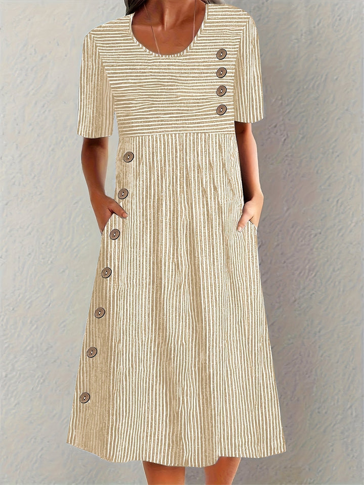 Belle | Summer Striped Dress