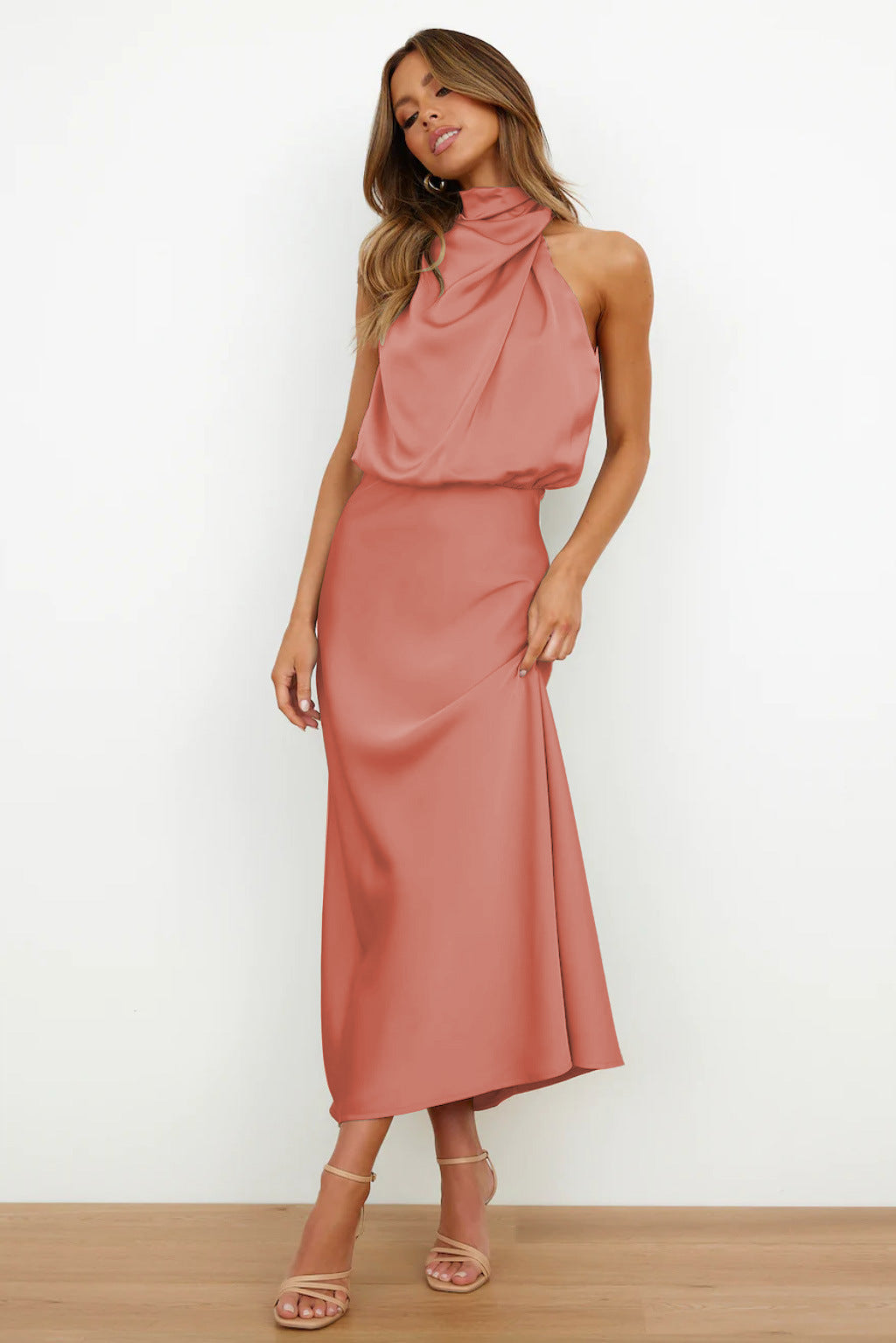 Violet™ | Sahara Flowing Draped Dress