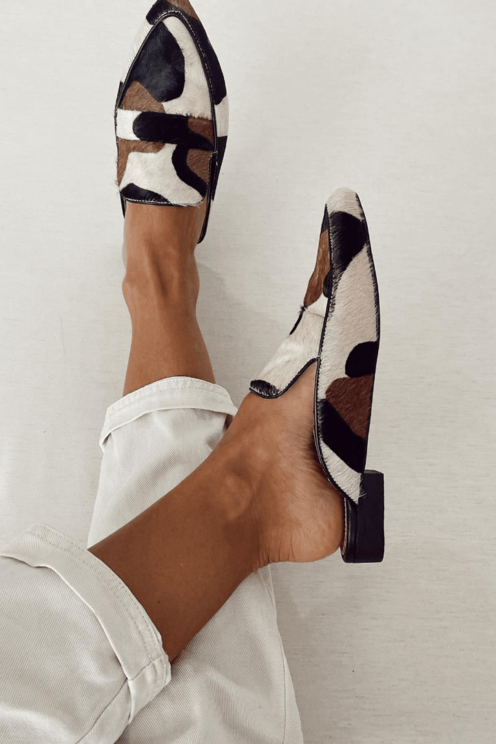 Britney | Abstract Print Loafer