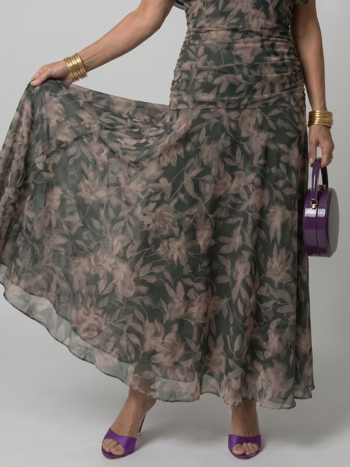 Stella & Grace™ | Elegant Flow Midi Dress