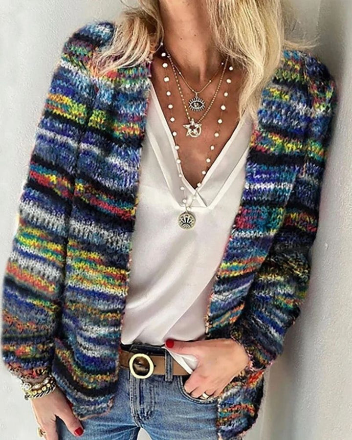 Vibrant Knit Cardigan