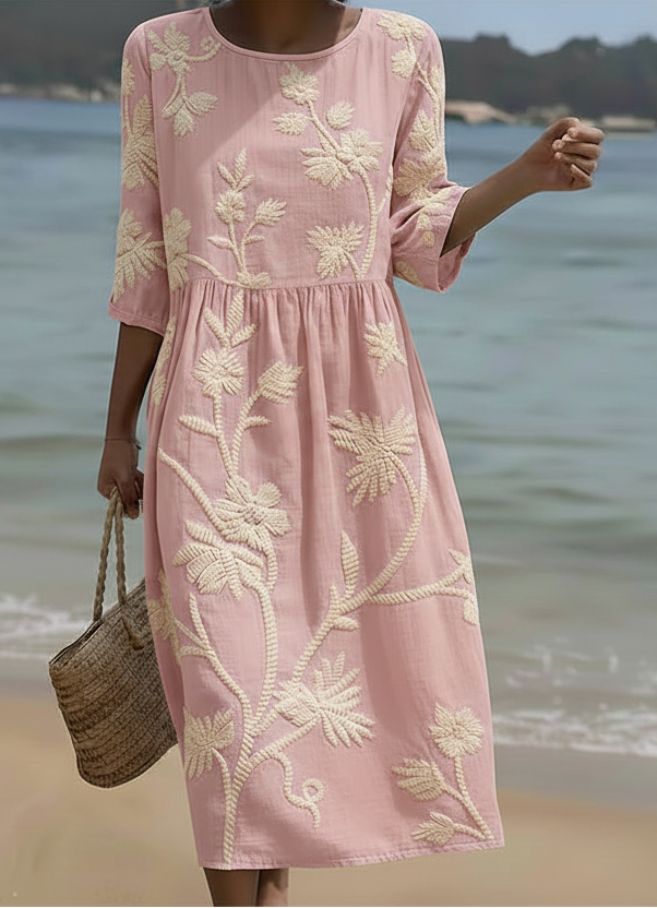 Brianna | Chic Floral Elegance Dress