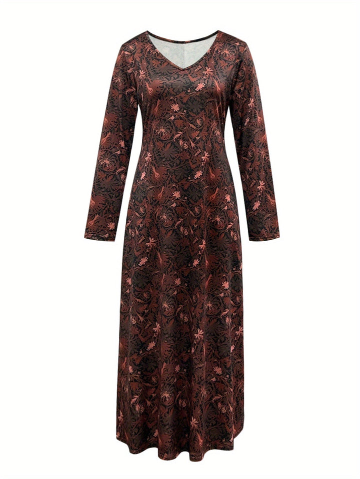 Kendal | Elegant Floral Maxi Dress
