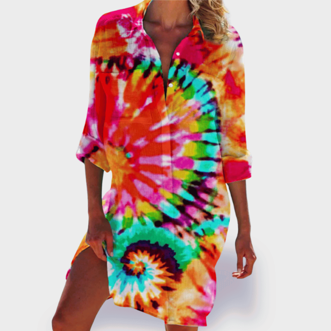 Brigitte | Colorful and Lightweight Summer Dress