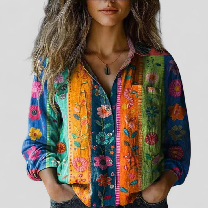 Lorenhilde | Cozy Blouse Top