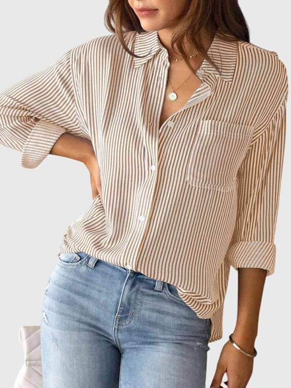 Ariana | Shirt with Collared Neck