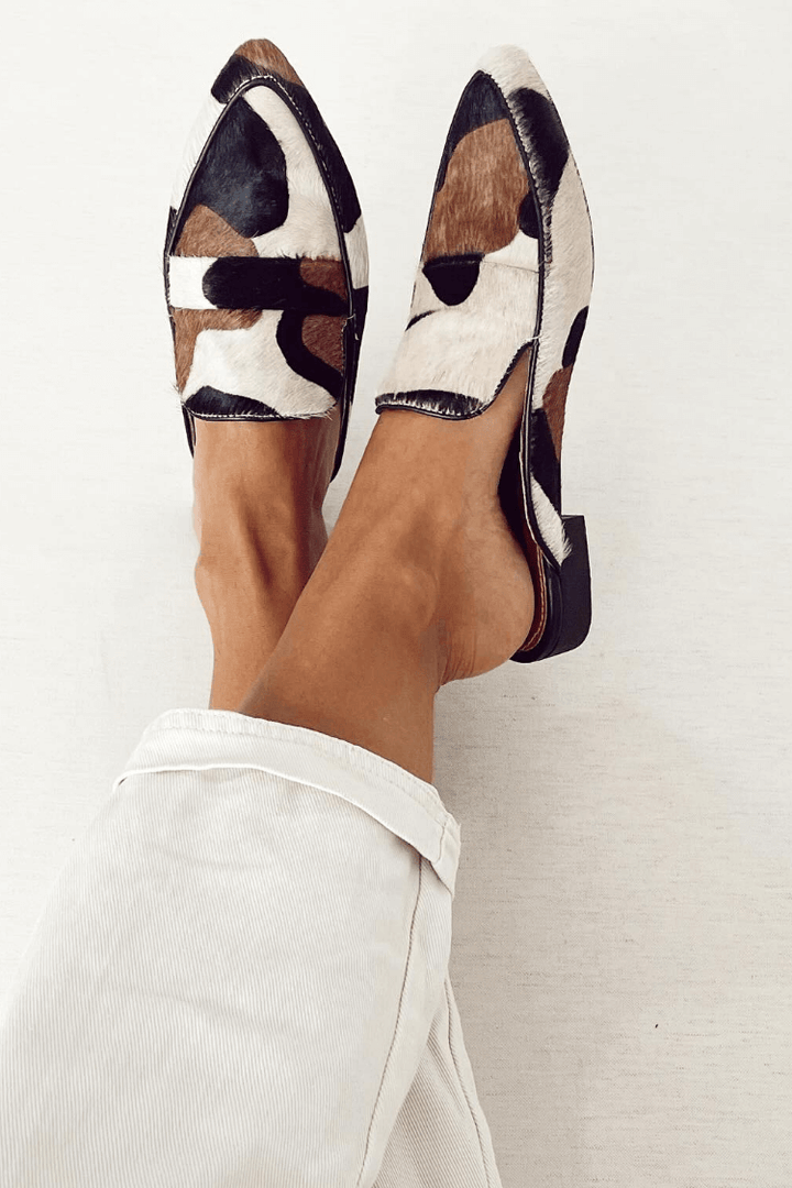 Britney | Abstract Print Loafer