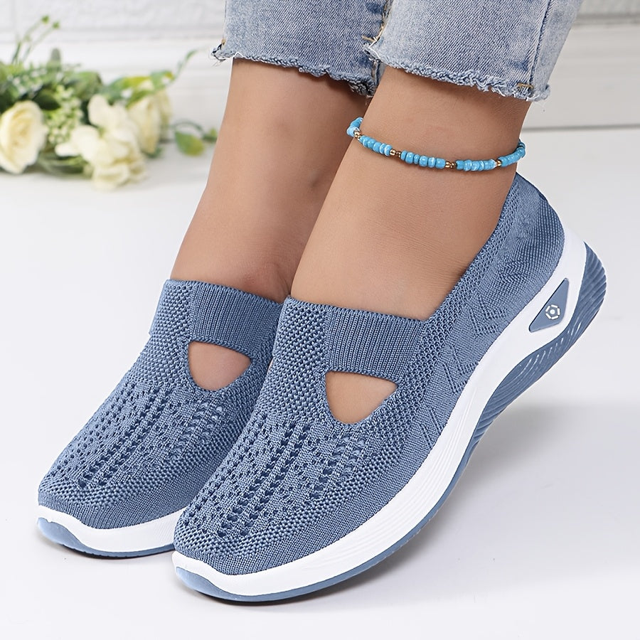 Easy Slip-On Sneakers, Stable Comfort