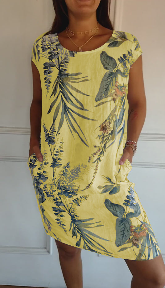 Lillian™ - Relaxed Fit Printed Dress