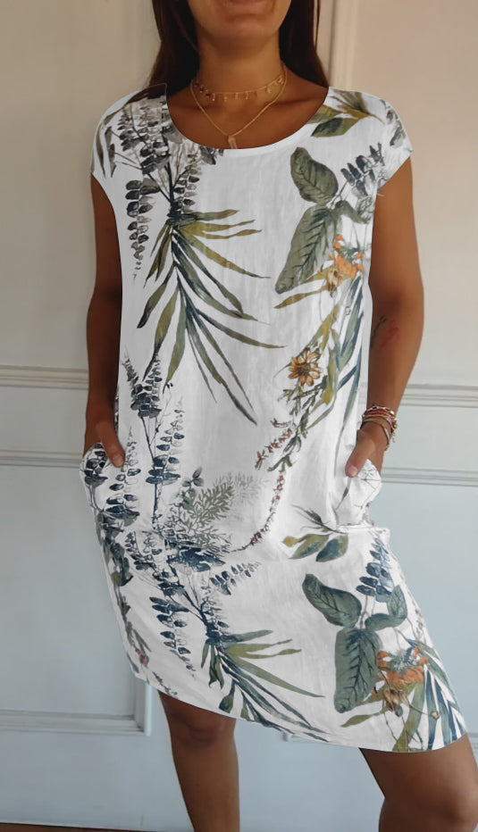 Lillian™ - Relaxed Fit Printed Dress