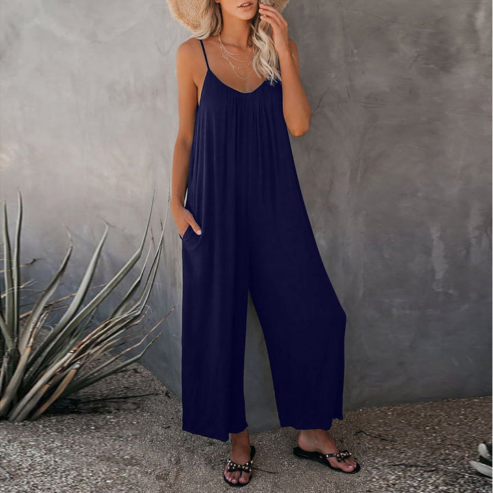 Rio™ | Chic Flowy Jumpsuit with Convenient Pockets