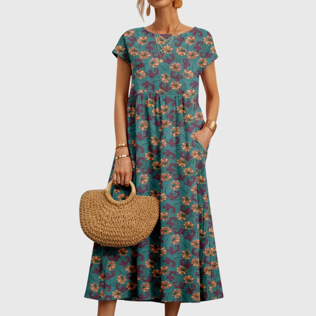 Valencia™ | Elegant Floral Dress