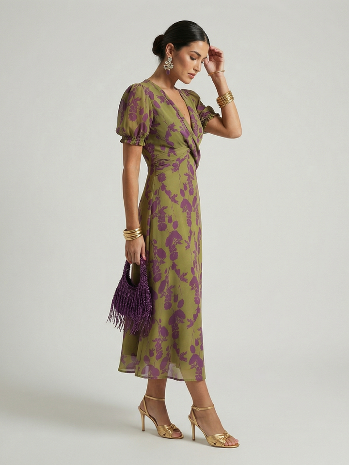 Stella & Grace™ | Easygoing Floral Midi Dress
