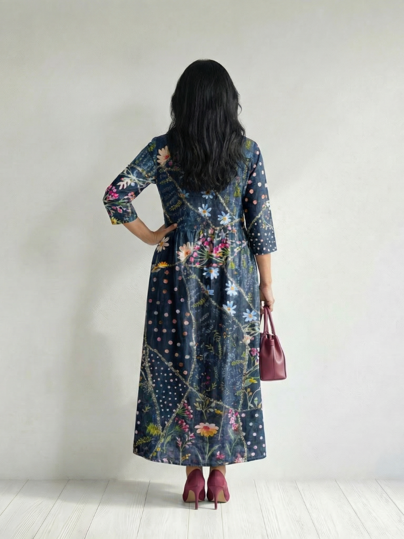 Zane | Effortless Floral Midi Dress
