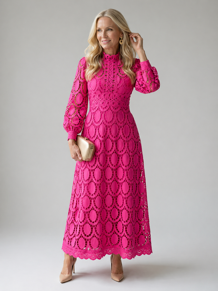 Stella & Grace™ | Elegant Lace Midi Dress