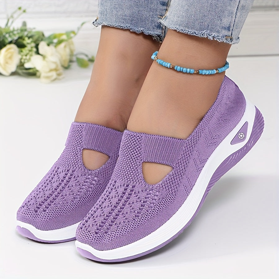 Easy Slip-On Sneakers, Stable Comfort