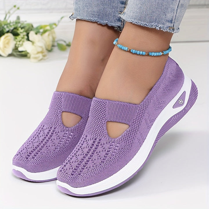 Easy Slip-On Sneakers, Stable Comfort