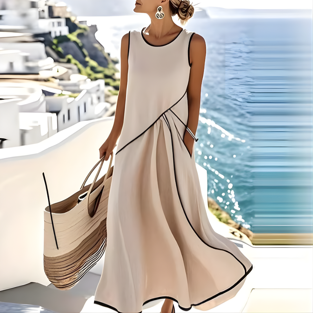 Saige™ Striped Summer Dress Beach