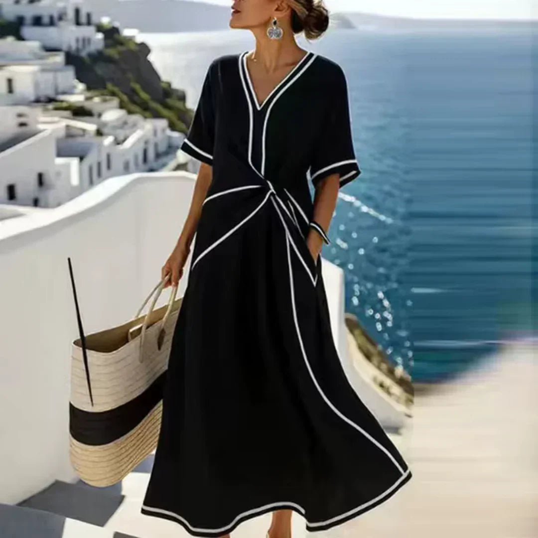 Noorani™ Elegant Flattering Dress Beach