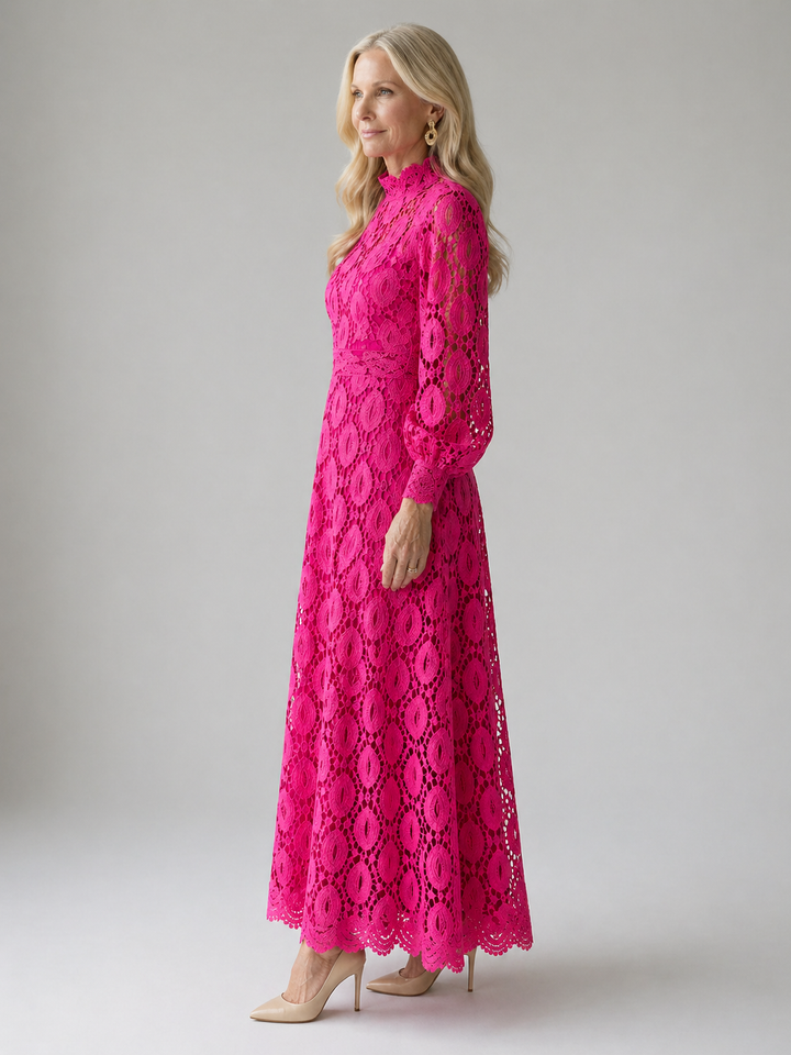 Stella & Grace™ | Elegant Lace Midi Dress