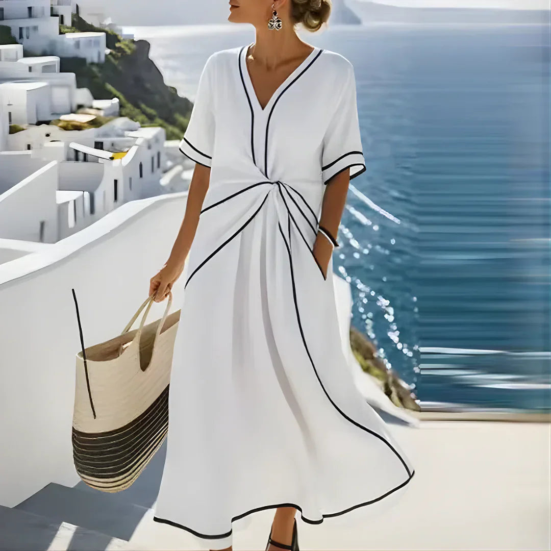 Noorani™ Elegant Flattering Dress Beach