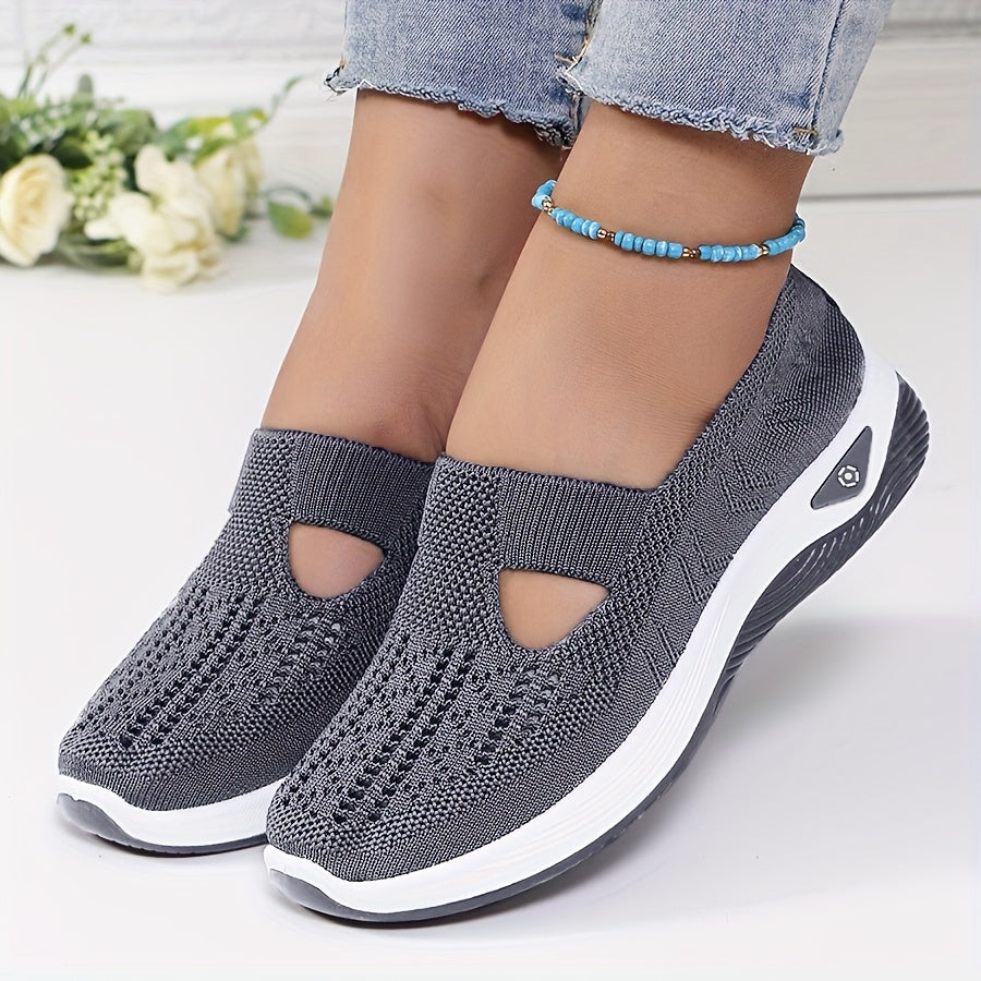 Easy Slip-On Sneakers, Stable Comfort