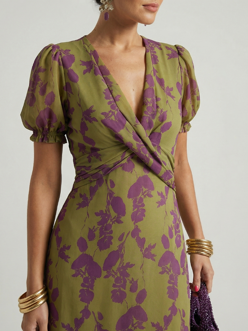 Stella & Grace™ | Easygoing Floral Midi Dress