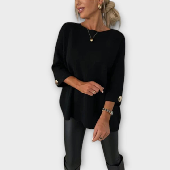 April | Chic Sweater Blouse