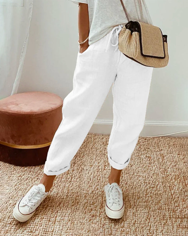 Elegant Comfortable Fluid Pants