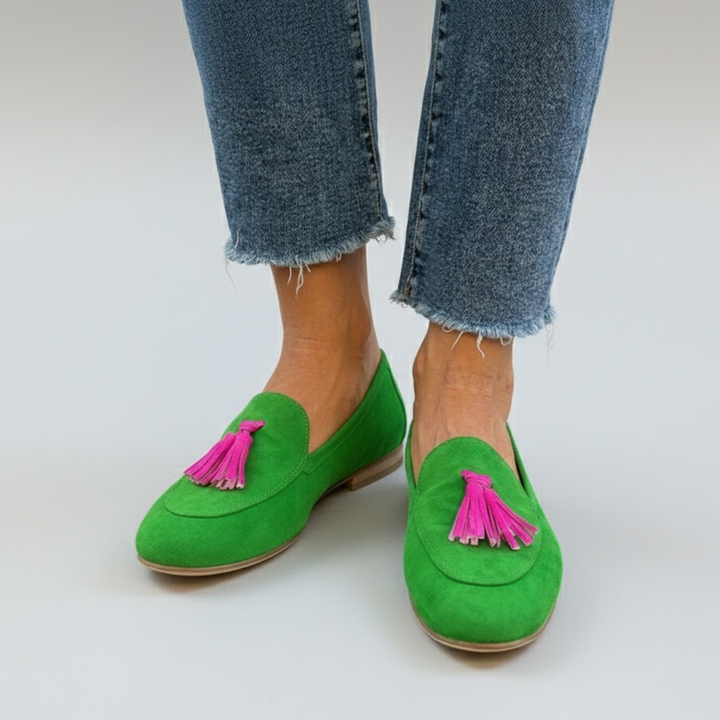 Tassel-Decorated Mandy Loafers