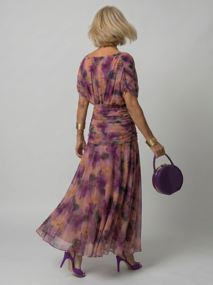 Stella & Grace™ | Elegant Flow Midi Dress