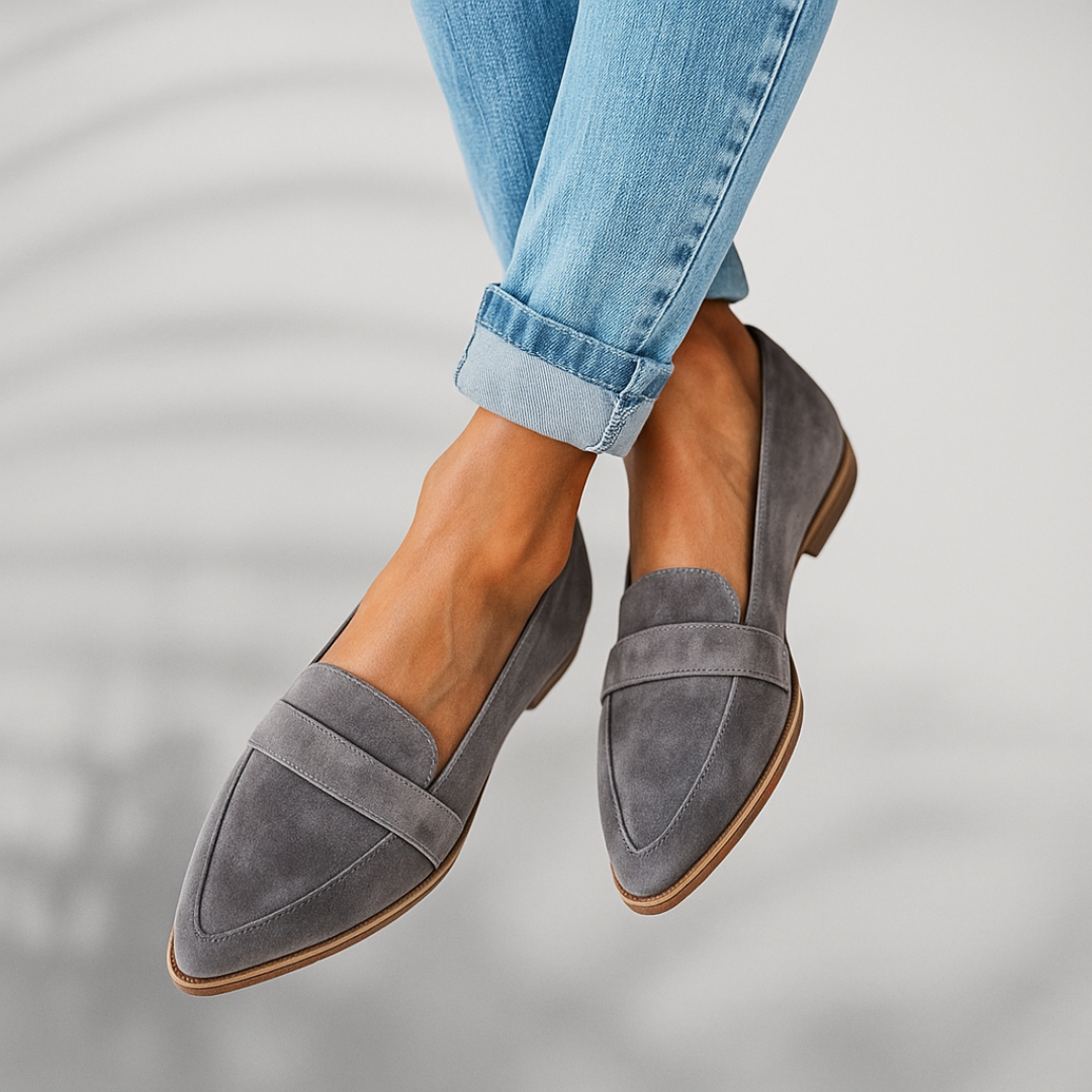 SELENA | Chic Sleek Toe Loafers