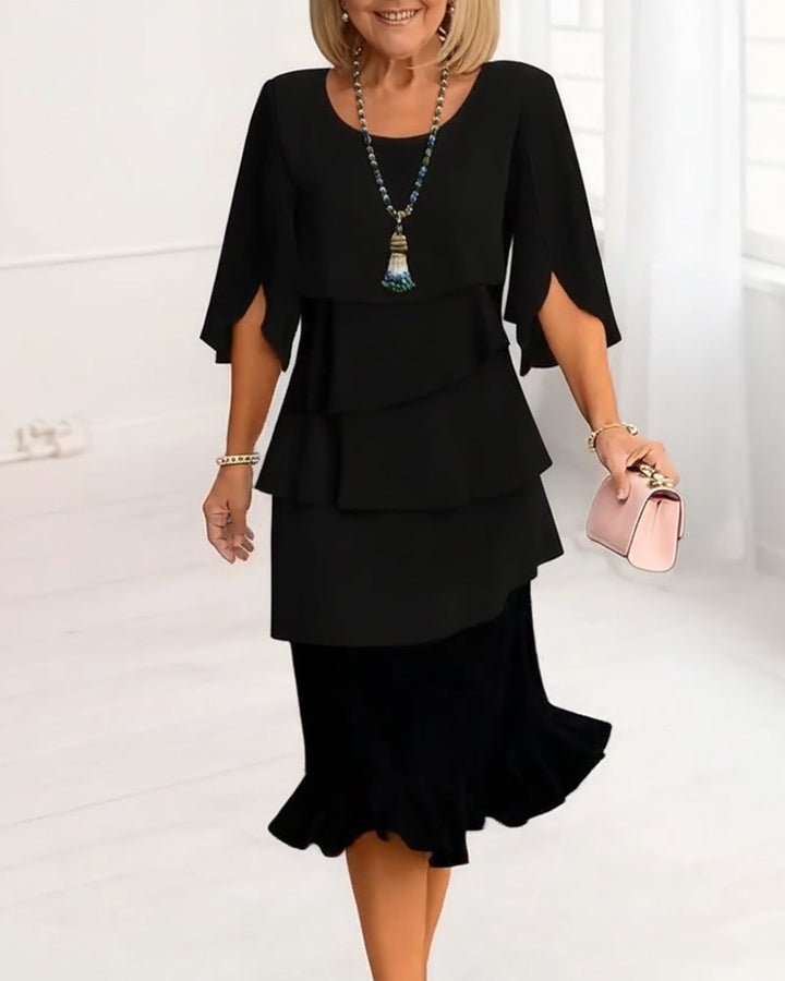 Patricia | Stylish Ruffled Comfort Dress