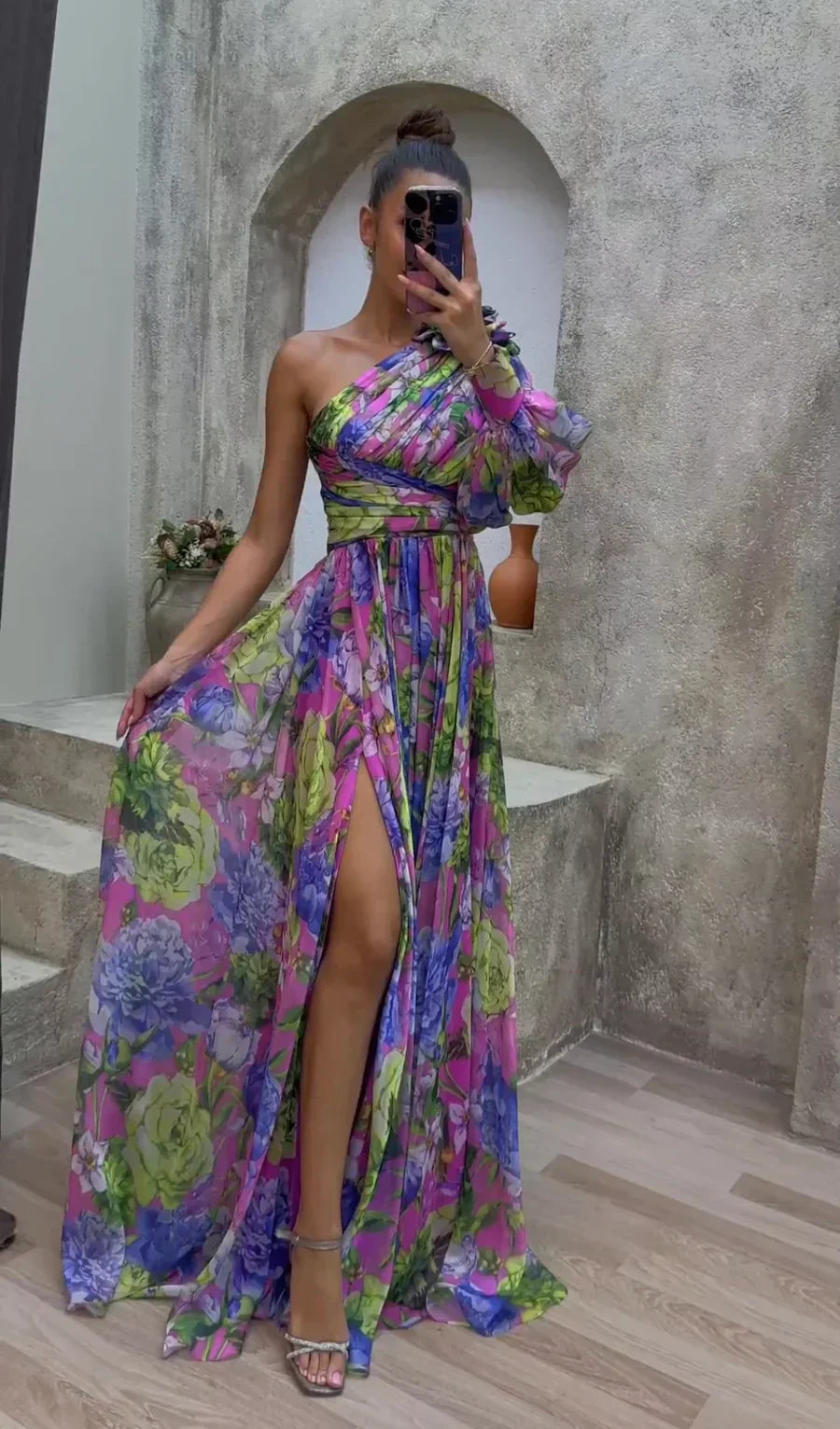 Evelyn™ | Floral Elegance Dress
