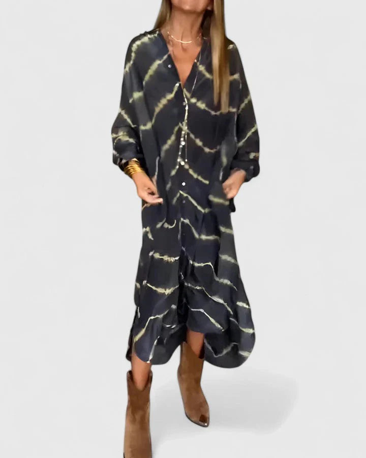 Julia Striped Maxi Dress
