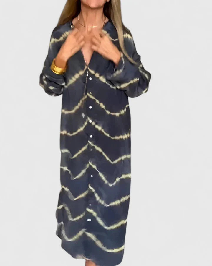 Julia Striped Maxi Dress