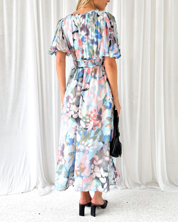 Celine | Elegant Floral Dress for Women
