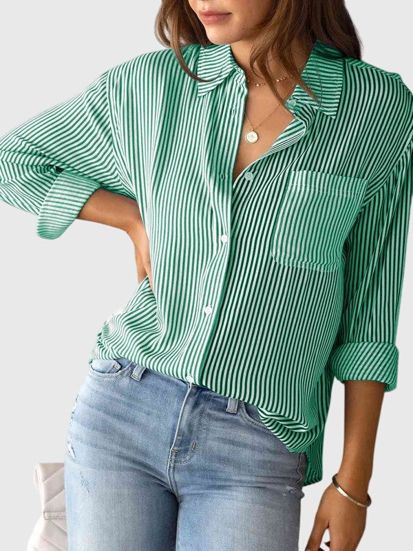 Ariana | Shirt with Collared Neck