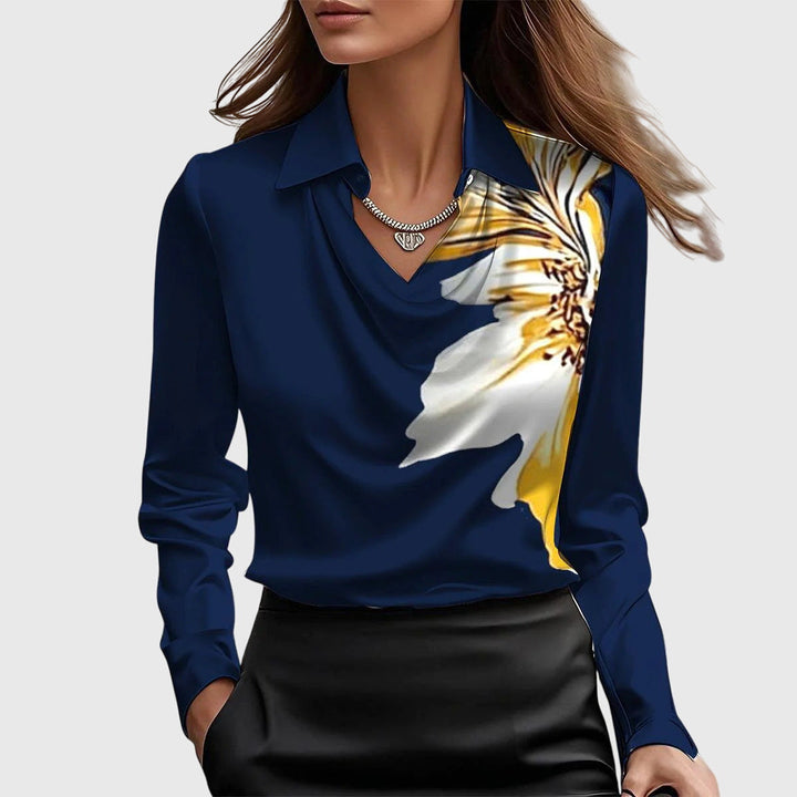 Zoe | Chic Satin Blouse