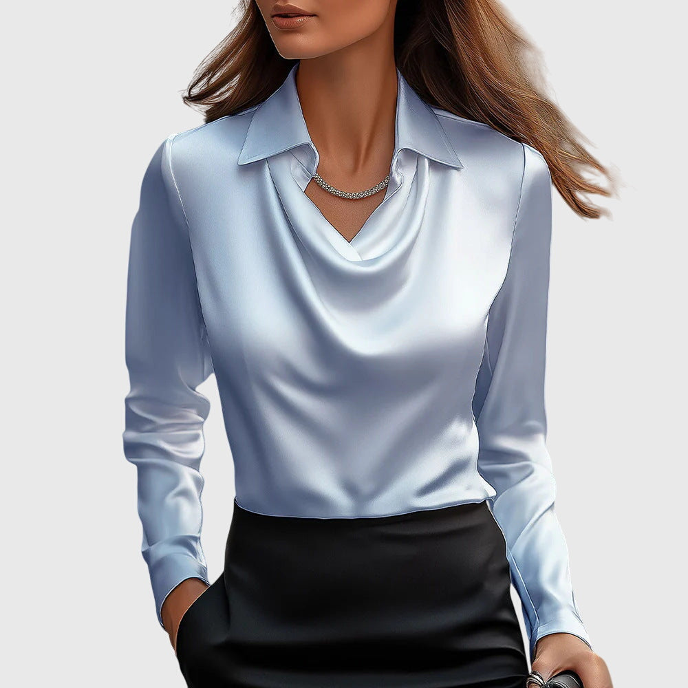Zoe | Chic Satin Blouse