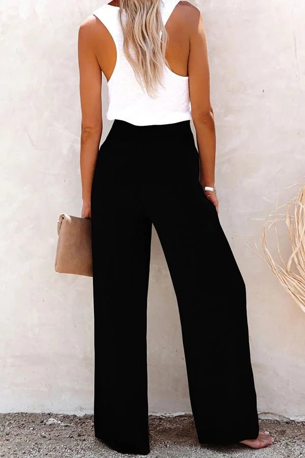 Riana - Relaxed High-Waisted Pants