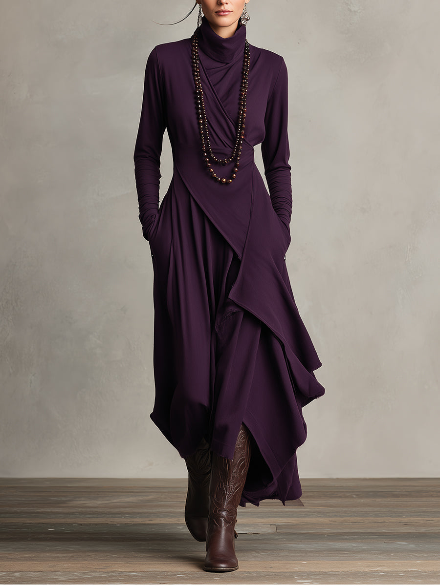 LUNORI | NATALIA KNIT LONG DRESS