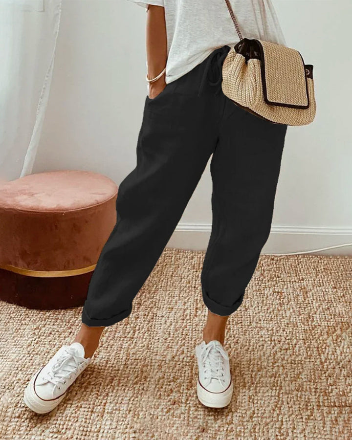 Elegant Comfortable Fluid Pants