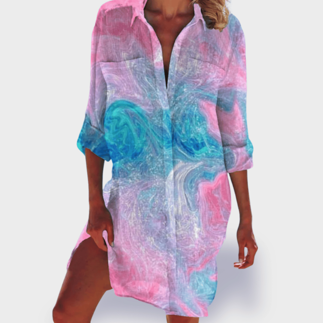 Brigitte | Colorful and Lightweight Summer Dress