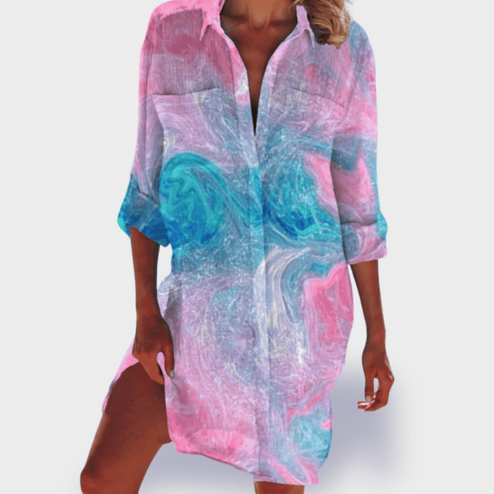 Brigitte | Colorful and Lightweight Summer Dress