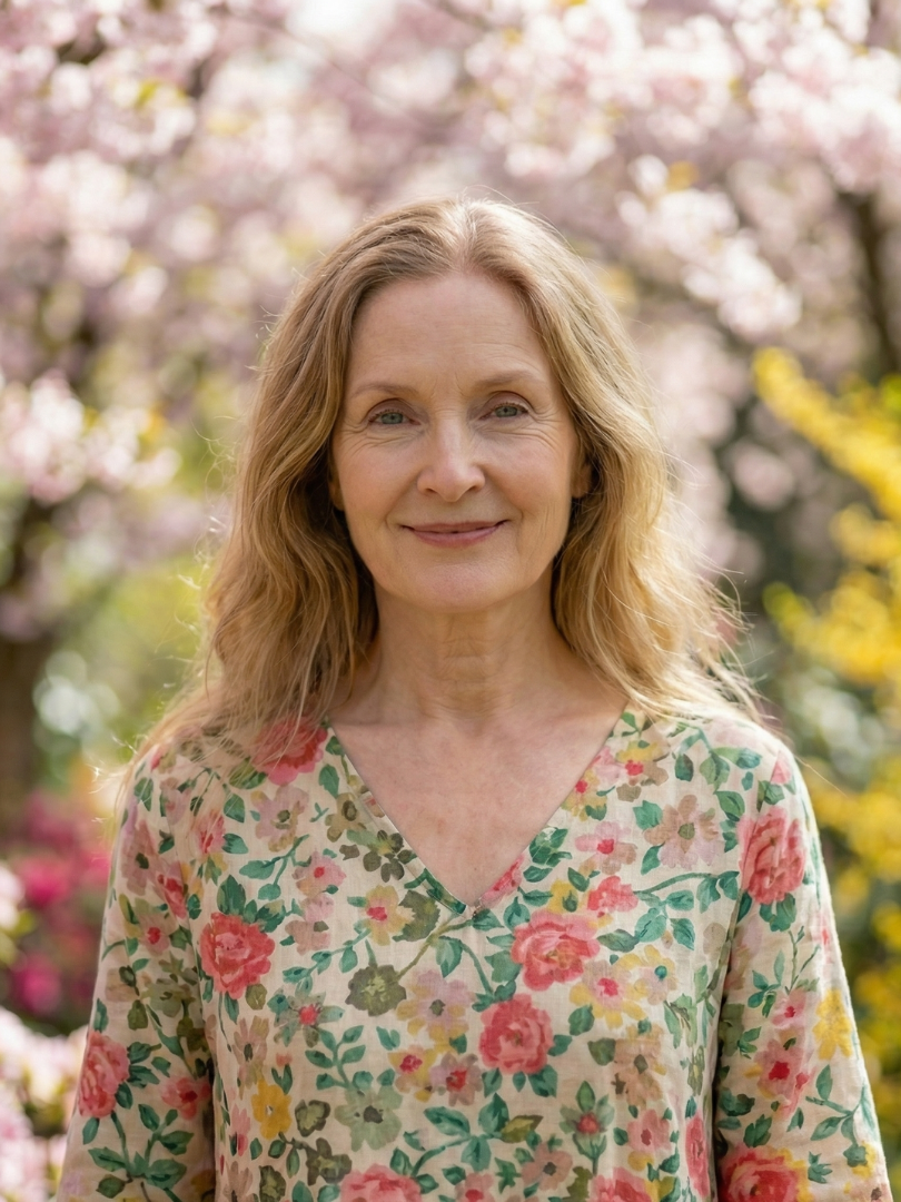 Colin | Floral Scatter Midi Dress