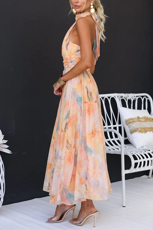 Abigail | Printed Maxi Dress