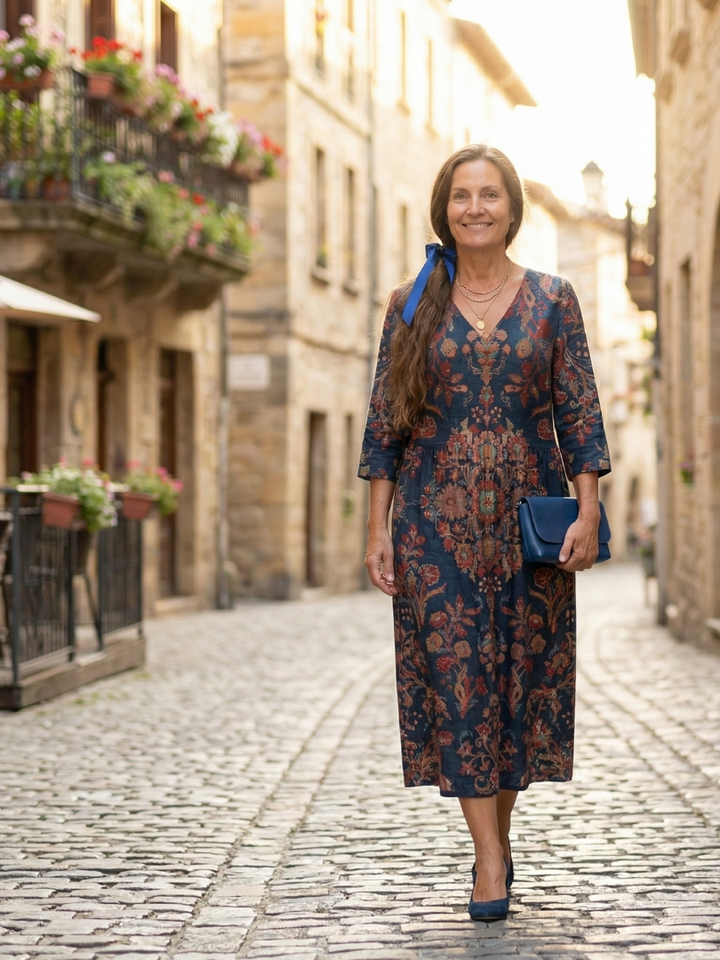 Ivy | Soft Midi Dress in a Flattering Fit