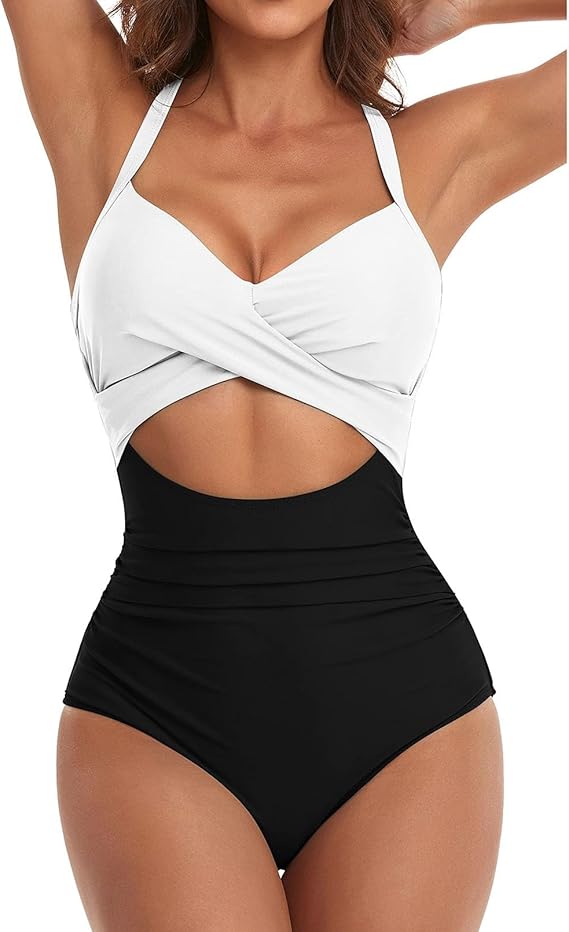 Supportive Ruched Sculpting Swimsuit